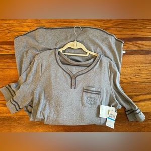 Karen Neuburger Henley Sleep Set - Size XL - NWT